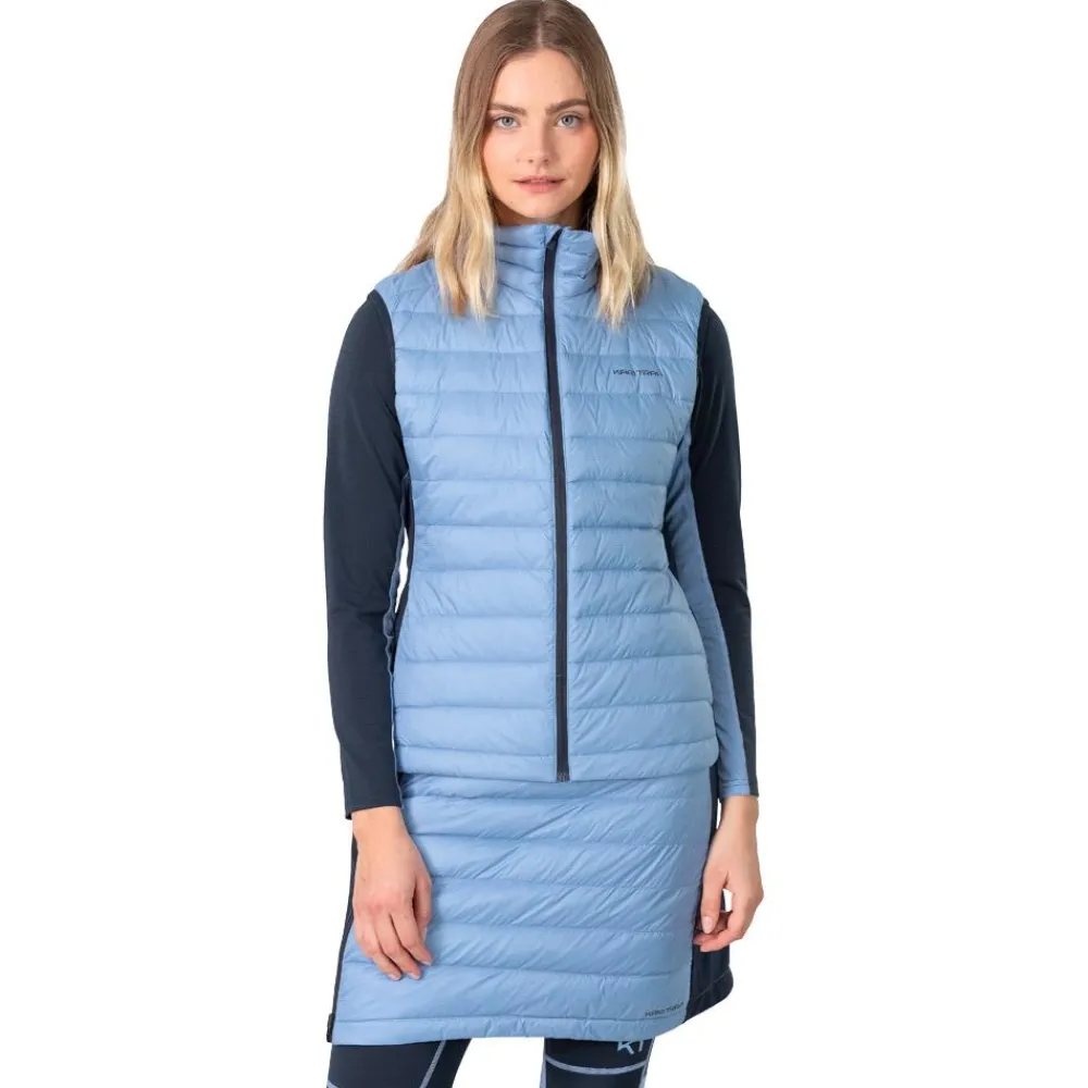 New Doudoune Sans Manche Emilie Down Vest Iris Femme Veste De Ski|Doudoune Femme