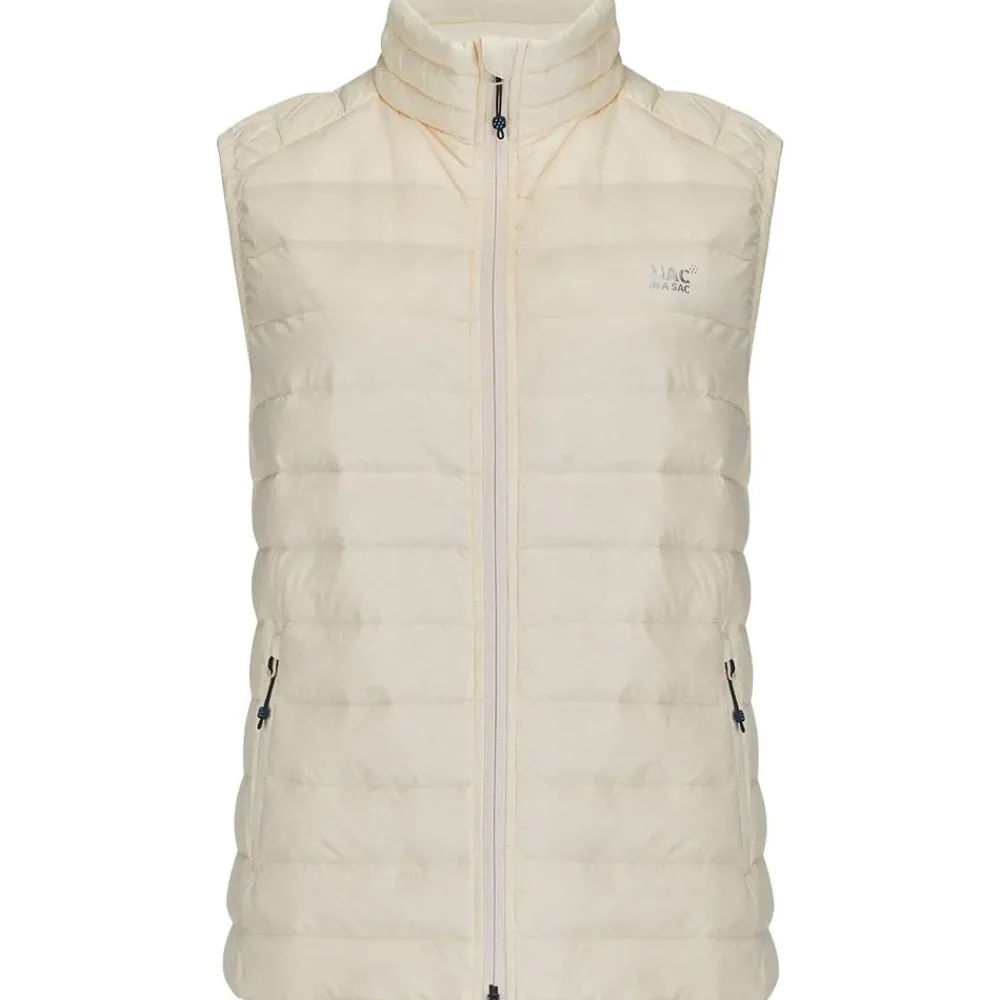 Doudoune Femme|Veste De Ski<MAC IN A SAC Doudoune Sans Manche Alpine Women Ivory