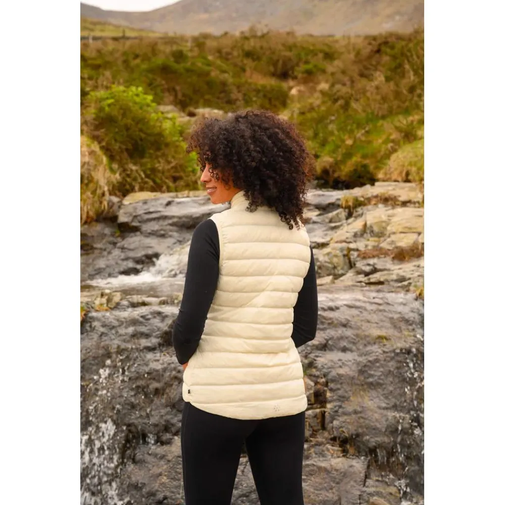 Doudoune Femme|Veste De Ski<MAC IN A SAC Doudoune Sans Manche Alpine Women Ivory