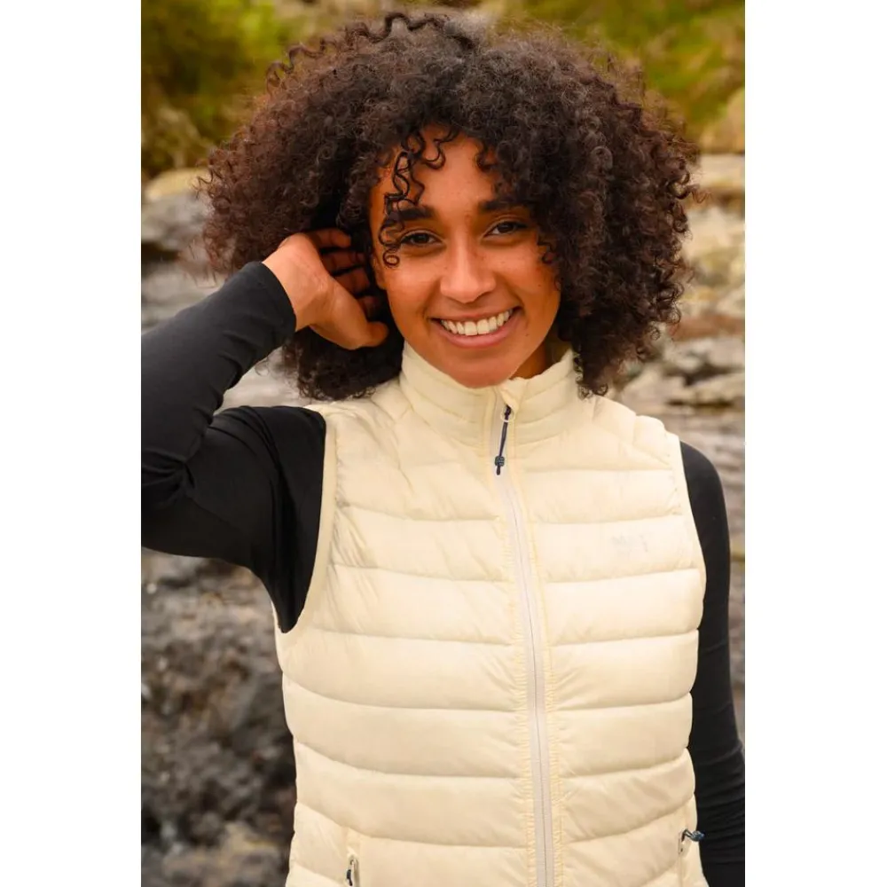 Doudoune Femme|Veste De Ski<MAC IN A SAC Doudoune Sans Manche Alpine Women Ivory
