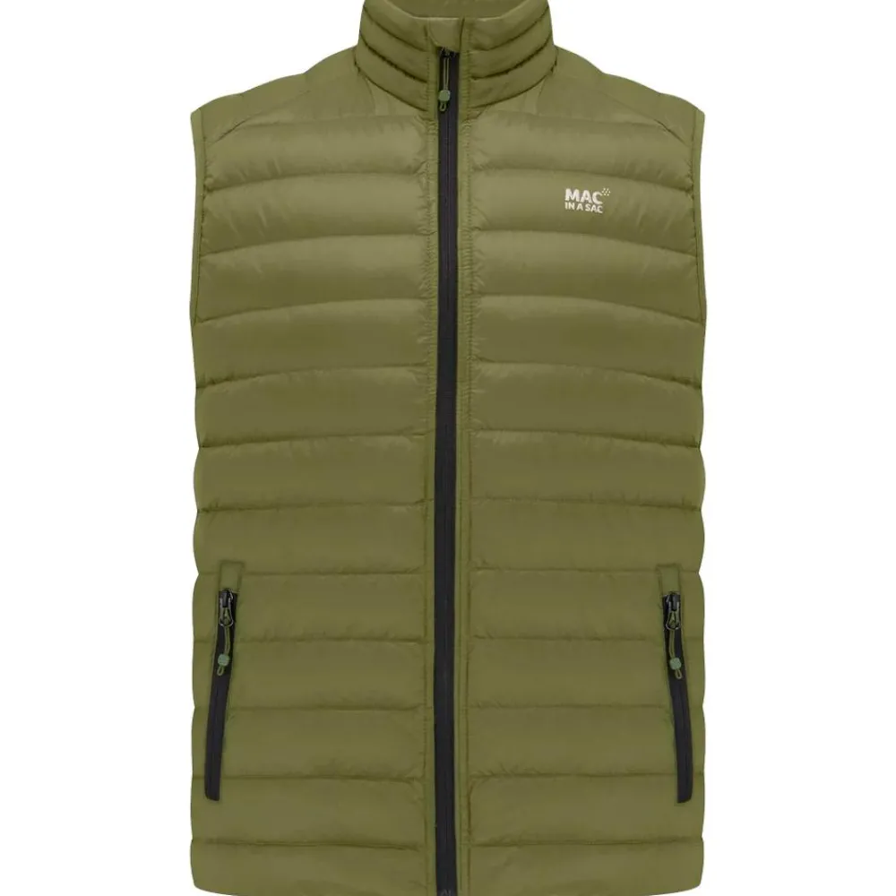 Veste De Ski|Doudoune Homme<MAC IN A SAC Doudoune Sans Manche Alpine Men Khaki