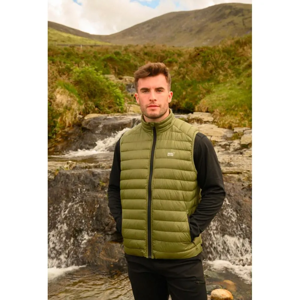 Veste De Ski|Doudoune Homme<MAC IN A SAC Doudoune Sans Manche Alpine Men Khaki