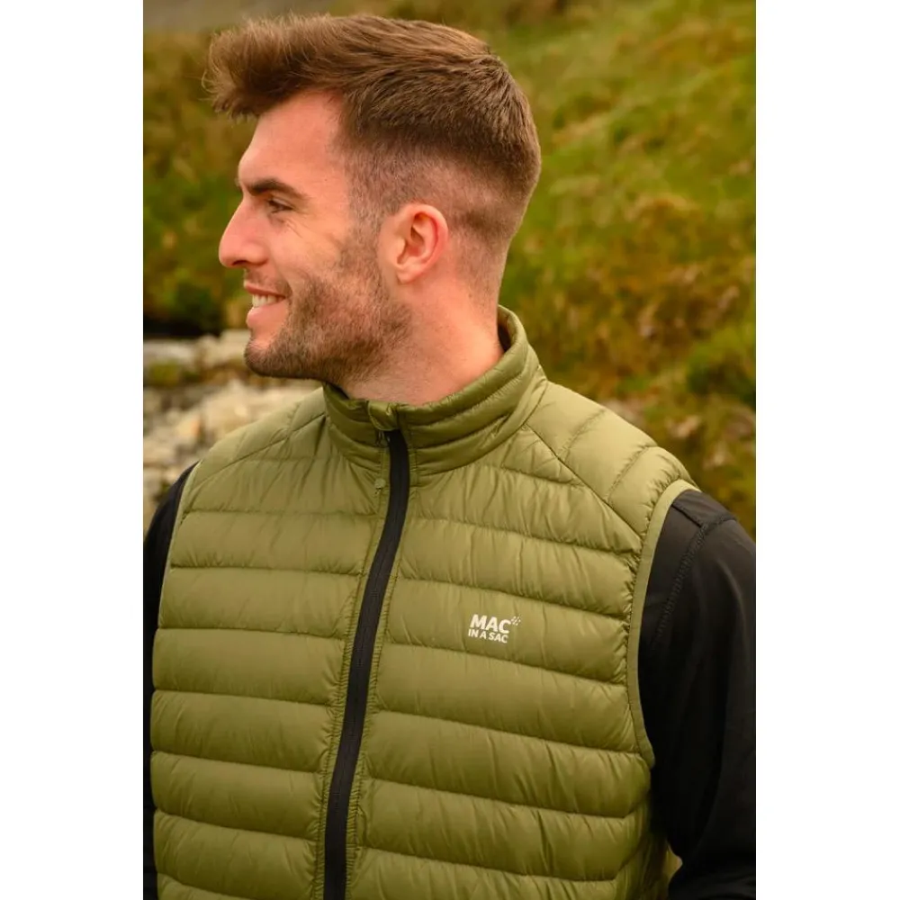 Veste De Ski|Doudoune Homme<MAC IN A SAC Doudoune Sans Manche Alpine Men Khaki