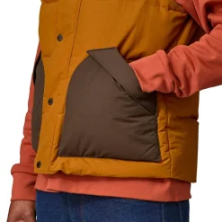 Discount Doudoune Sans Manche M's Downdrift Vest Shelter Brown Homme Doudoune Homme|Veste De Ski