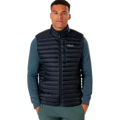 Outlet Doudoune Sans Manche Microlight Vest Black Homme Veste De Ski|Doudoune Homme