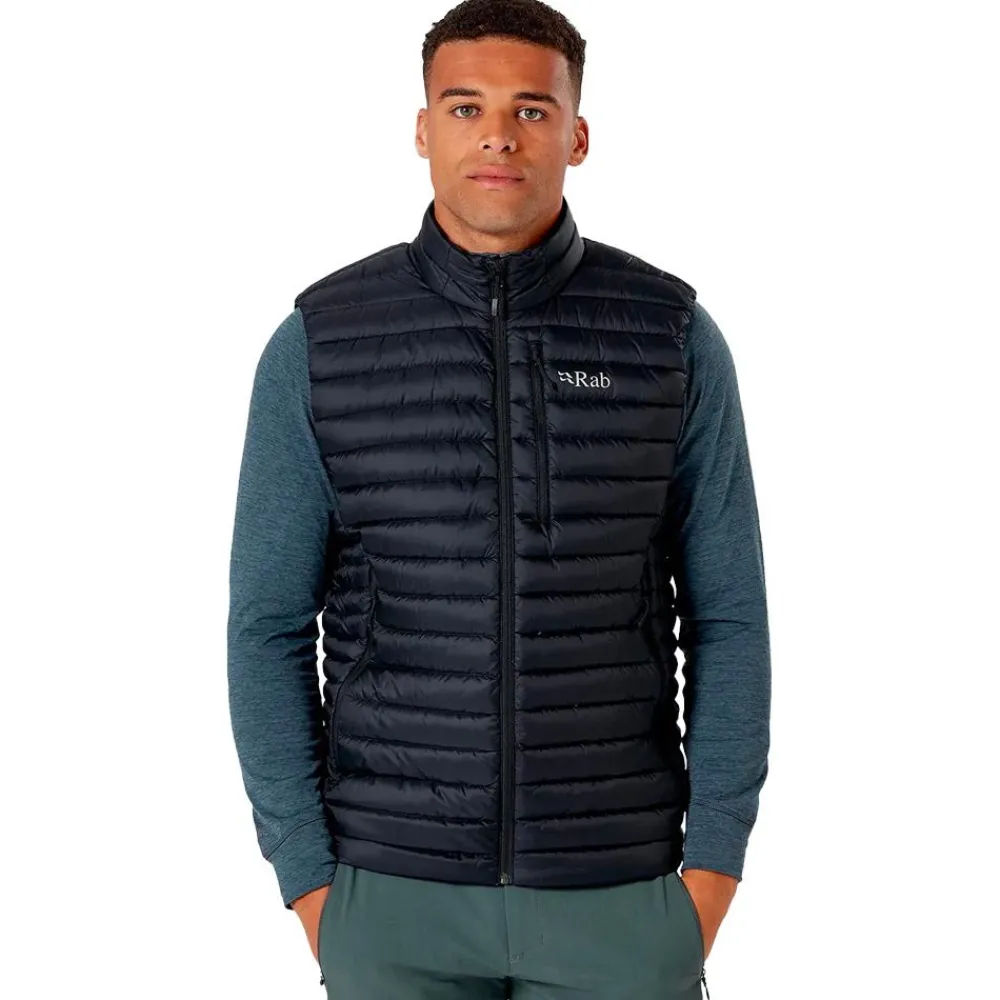 Outlet Doudoune Sans Manche Microlight Vest Black Homme Veste De Ski|Doudoune Homme