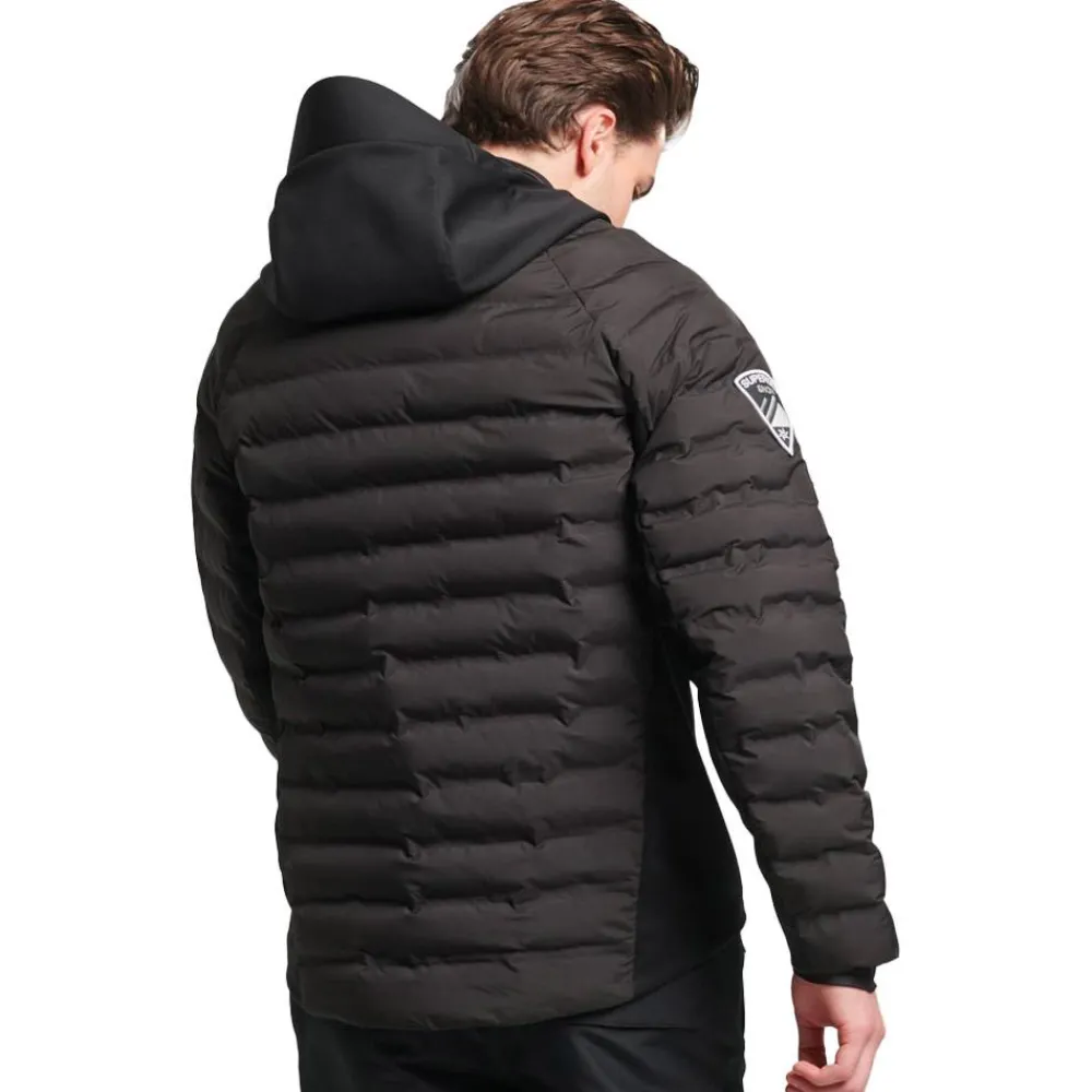 Doudoune Softshell Mid Layer Jacket Black Homme Doudoune Homme|Veste De Ski
