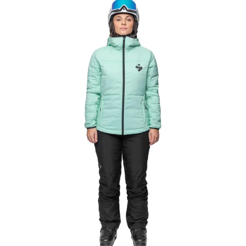 Best Doudoune Crusader Primaloft Jacket W Turquoise Femme Doudoune Femme|Veste De Ski
