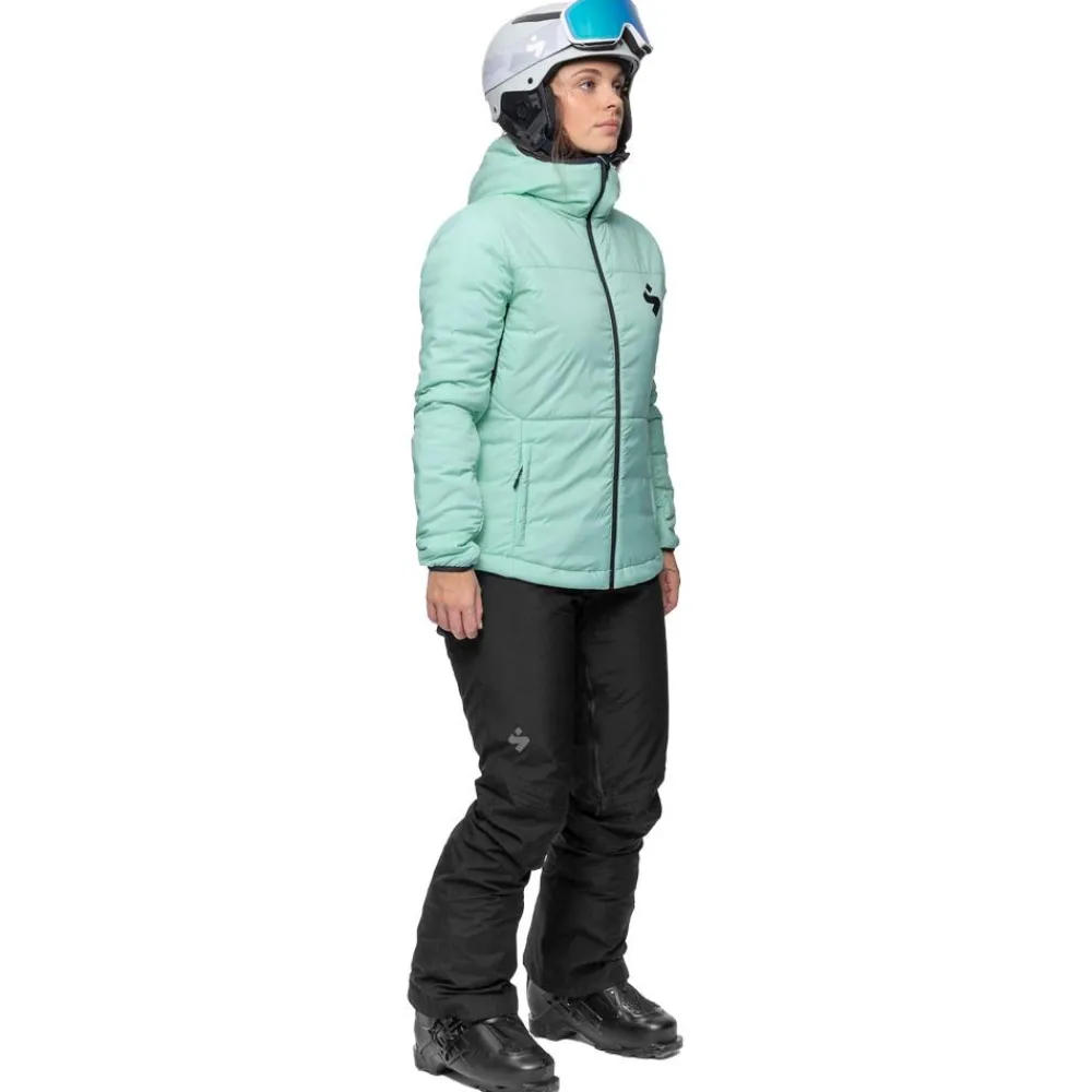 Best Doudoune Crusader Primaloft Jacket W Turquoise Femme Doudoune Femme|Veste De Ski