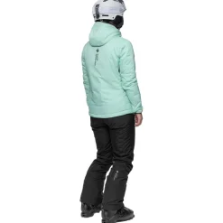 Best Doudoune Crusader Primaloft Jacket W Turquoise Femme Doudoune Femme|Veste De Ski