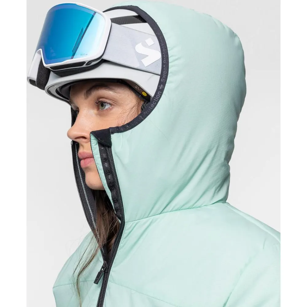 Best Doudoune Crusader Primaloft Jacket W Turquoise Femme Doudoune Femme|Veste De Ski