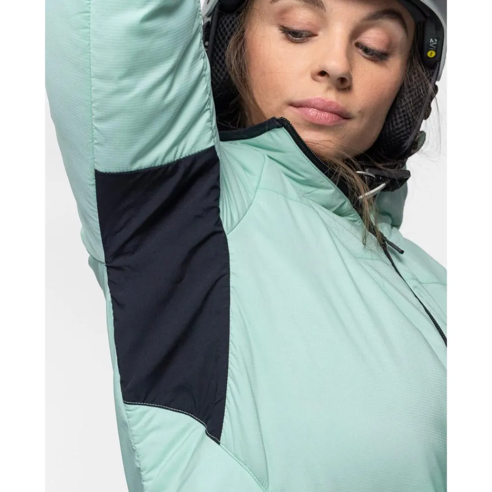 Best Doudoune Crusader Primaloft Jacket W Turquoise Femme Doudoune Femme|Veste De Ski