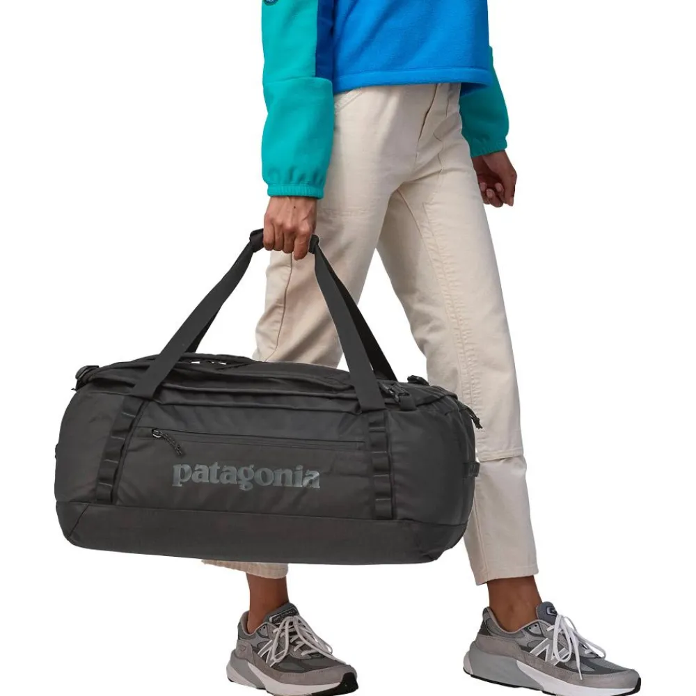 Best Duffel Black Hole Duffel 55L Black Duffel Bag|Sac De Voyage