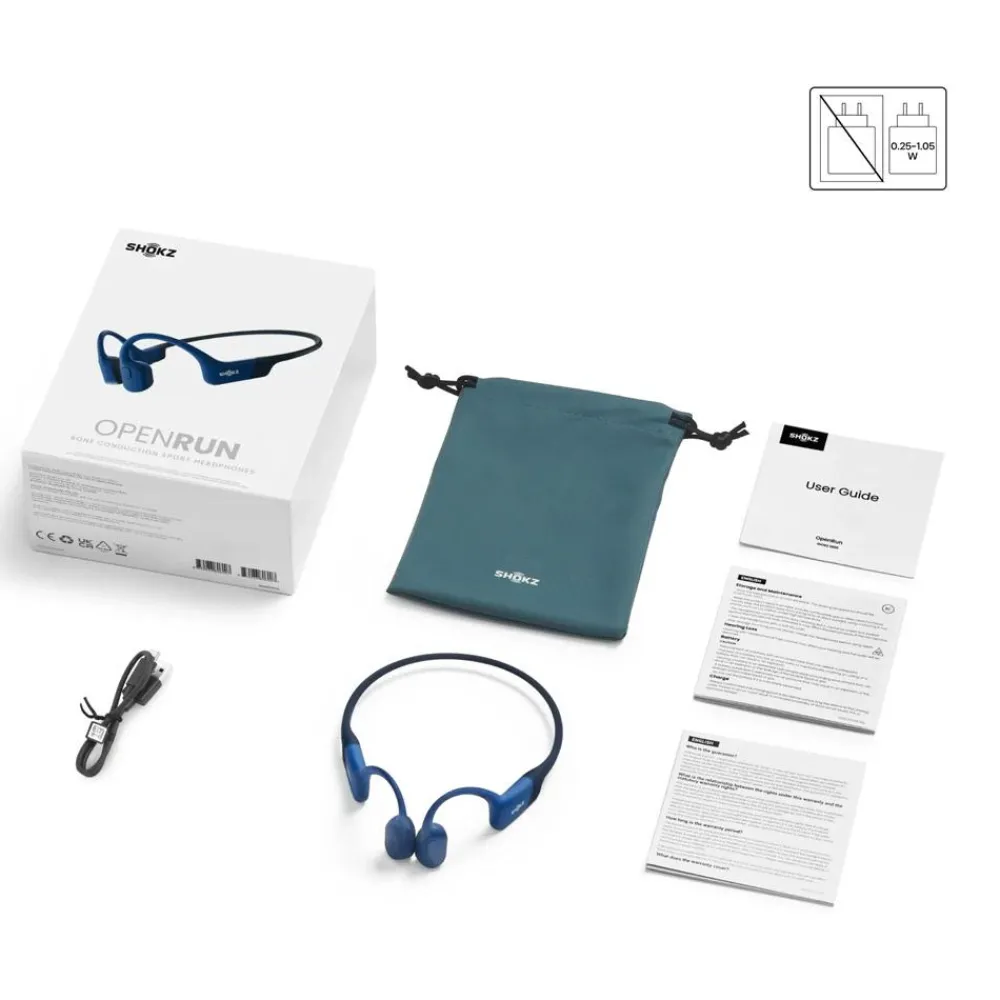 Hot Ecouteurs audio OpenRun Bleu Eclipse Montres Gps|Montre Connectée