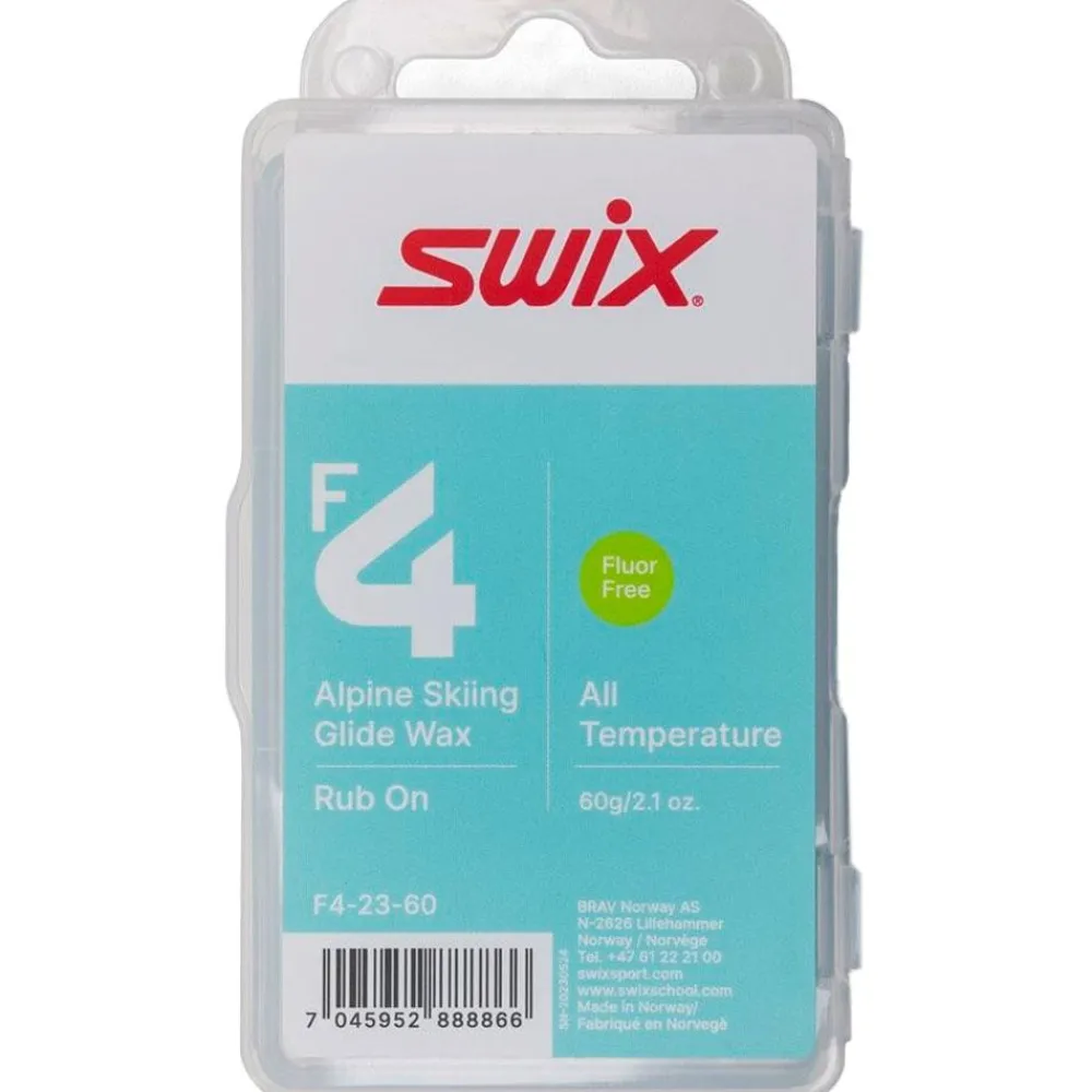 Fart De Glisse|Fart<Swix Fart F4 Glide Wax 60g Rub-On W/Cork