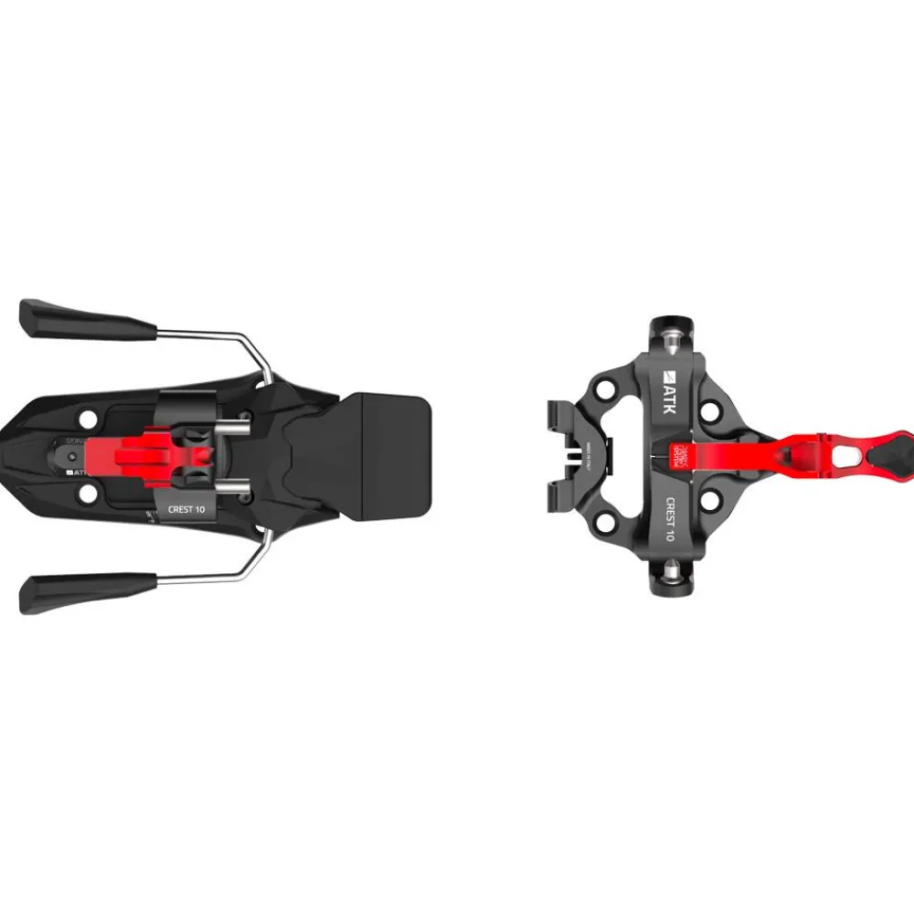Fixations À Insert<ATK Fix Randonnée Crest 10 91mm Red