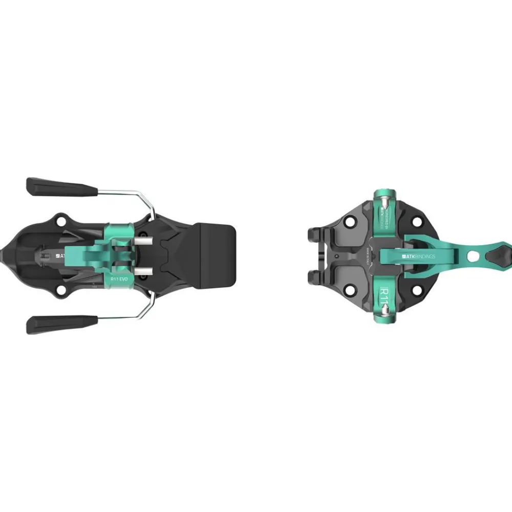 Fixations À Insert<ATK Fix Randonnée Raider 11 Evo Aqua Green 86 mm