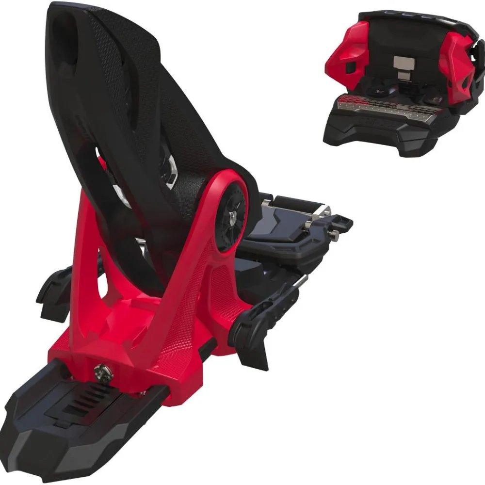 New Fix Randonnée Duke Pt 13 125mm Black Red Fixations Hybrides