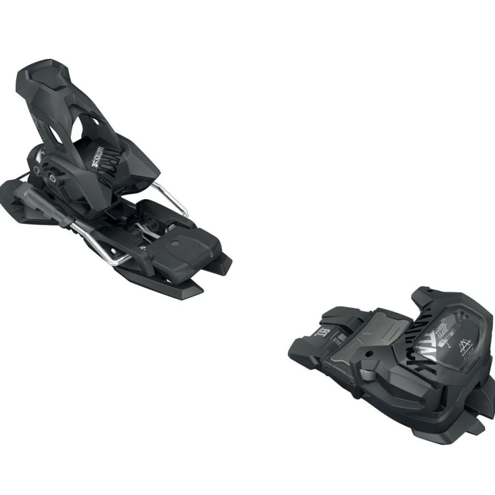 Best Fix Ski Attack2 14 At Br.130 Solid Black Fixations Performance