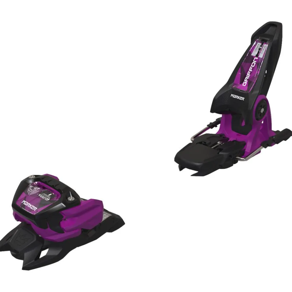 Fixations Performance<Marker Fix Ski Griffon 13 100mm Black Purple