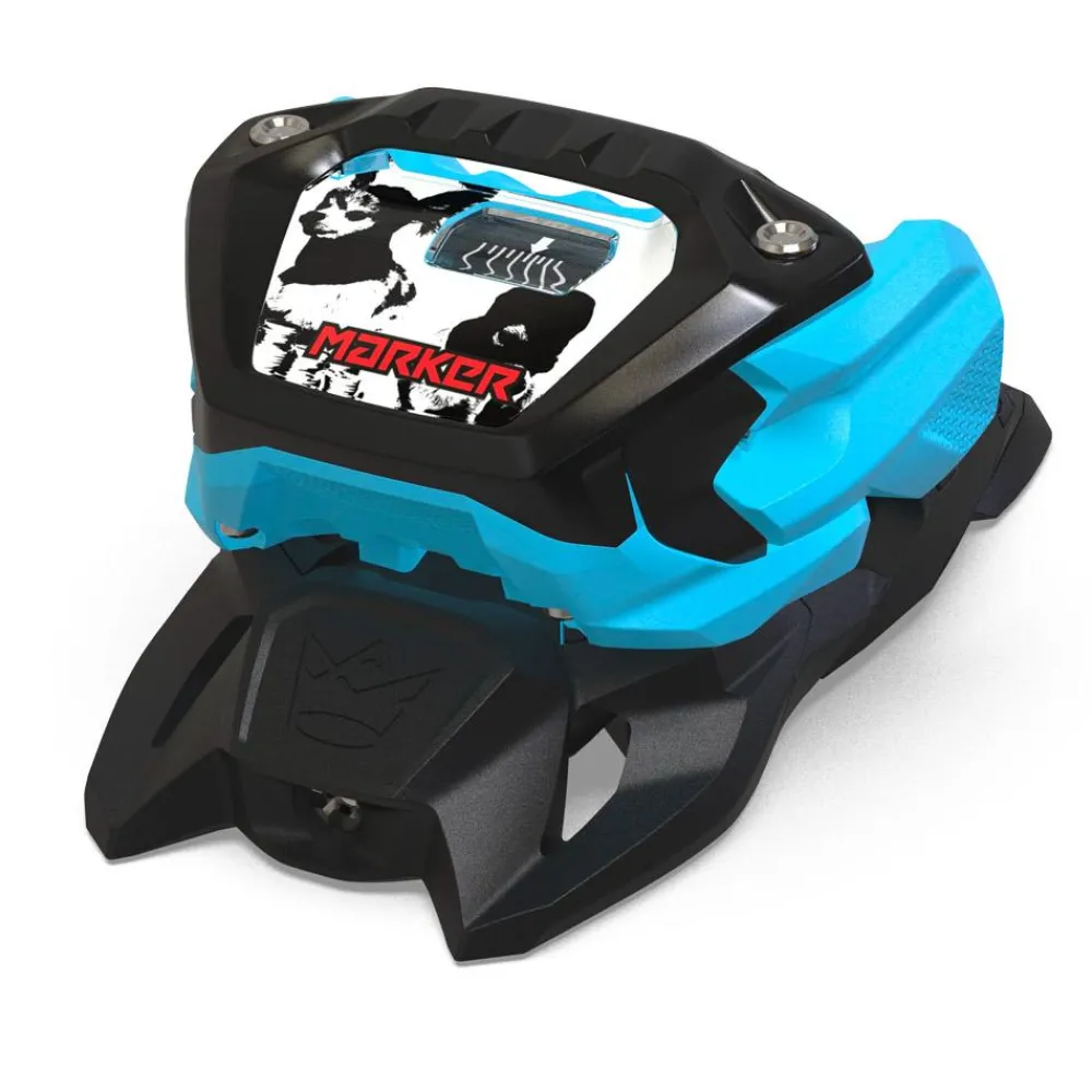 Fixations Performance<Marker Fix Ski Griffon 13 100mm Black Light Blue