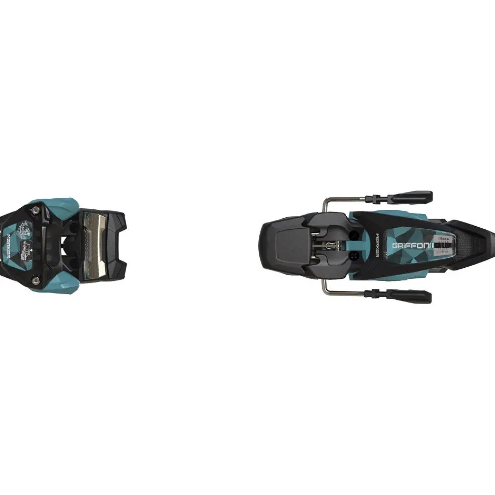 Fixations Performance<Marker Fix Ski Griffon 13 100mm Black Powder Blue