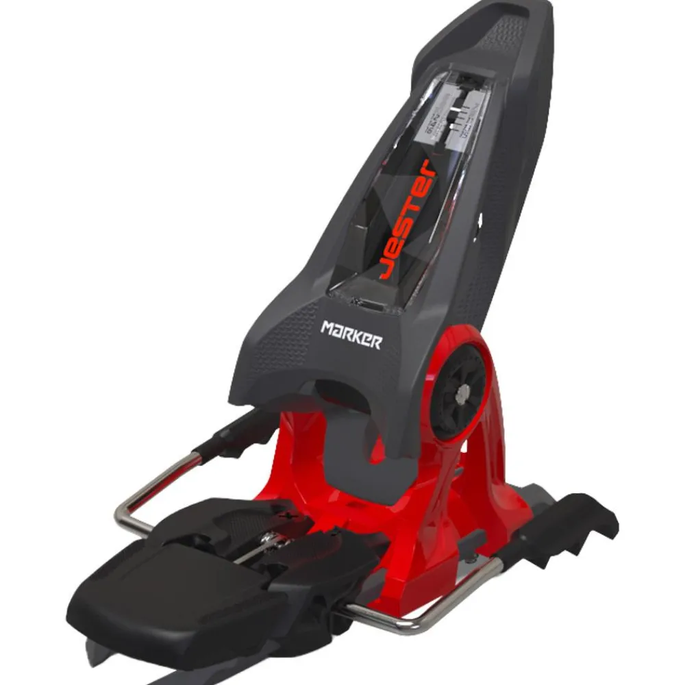 Fixations Freeski<Marker Fix Ski Jester 16 120mm Anthracite Black Red