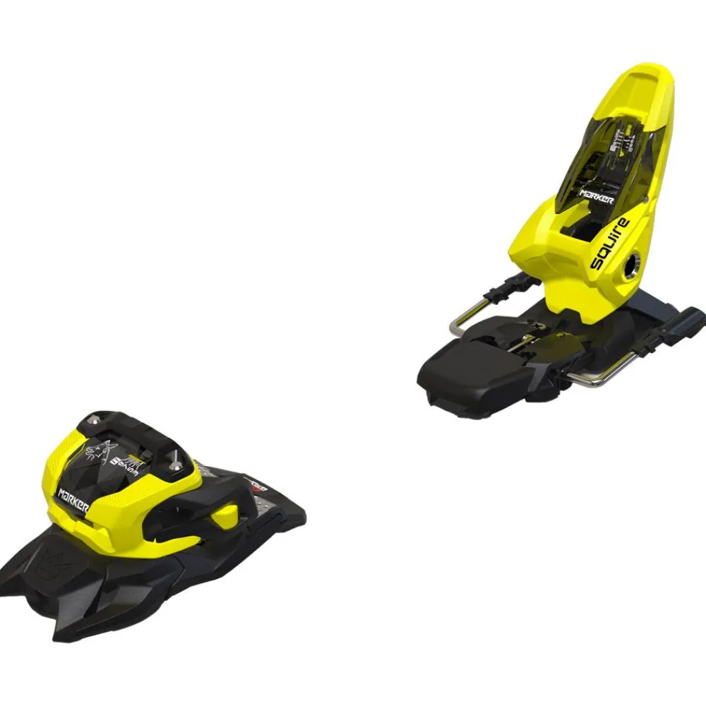 Hot Fix Ski Squire 11 110mm Black Yellow Fixations Performance