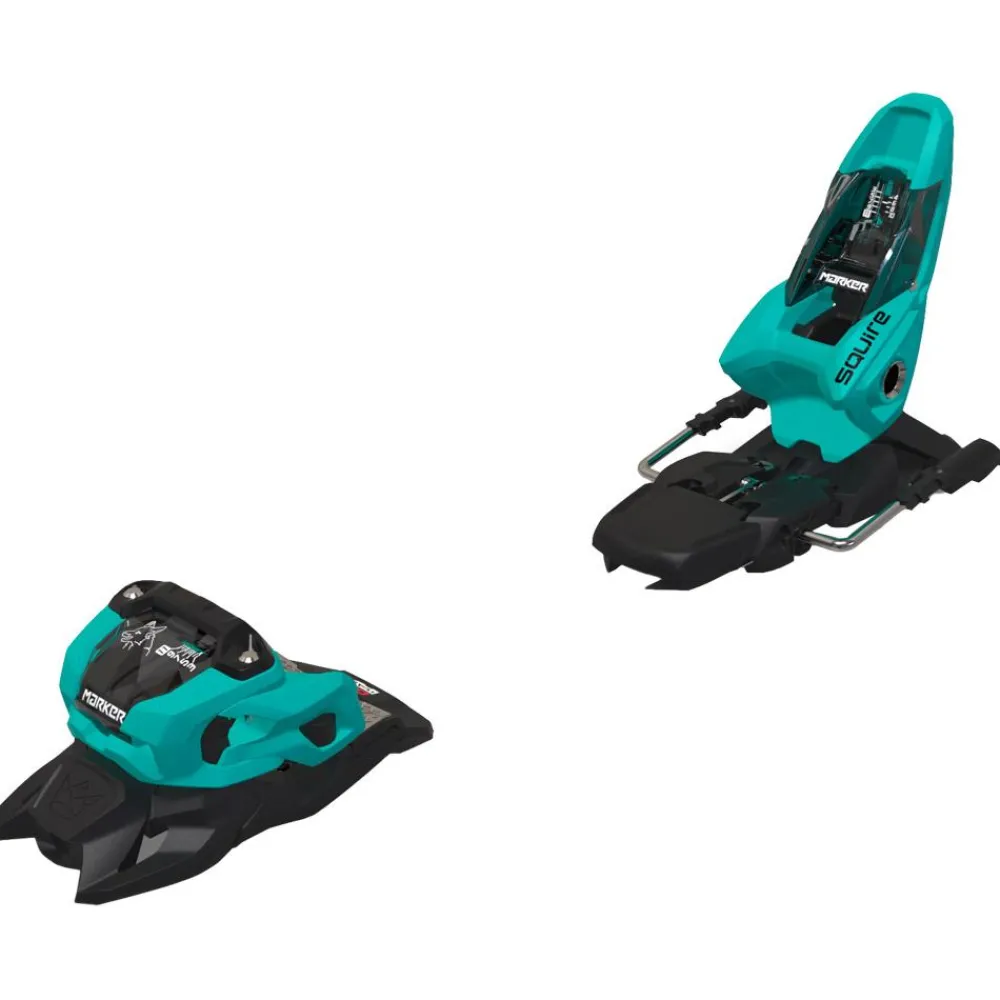 Best Fix Ski Squire 11 110mm Black Teal Fixations Performance
