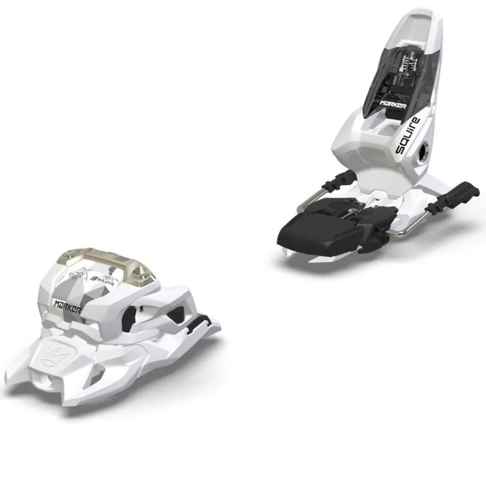 Hot Fix Ski Squire 11 100mm White Fixations Performance