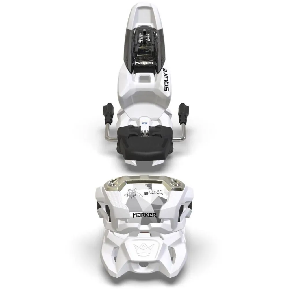 Hot Fix Ski Squire 11 100mm White Fixations Performance