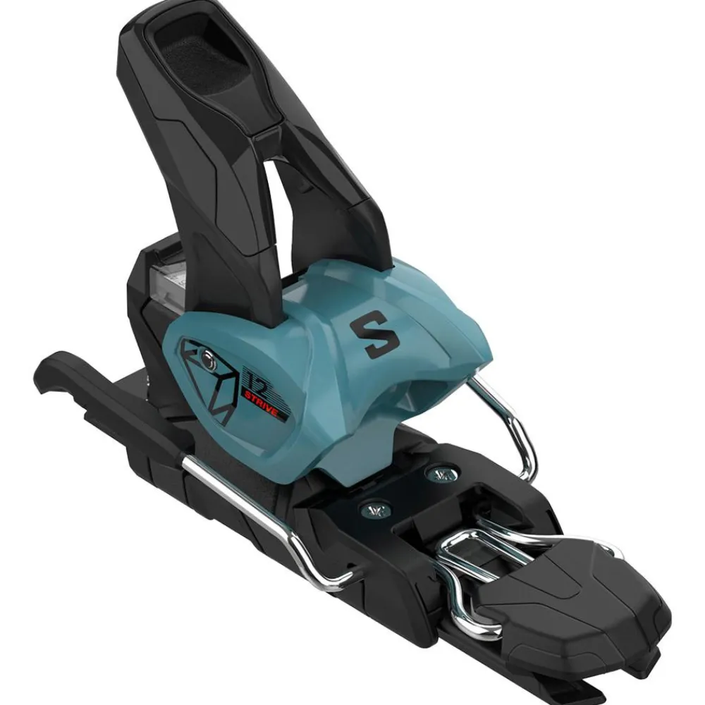 Fixations Performance<Salomon Fix Ski Strive 12 Gw Smoke Blue Flame Orange L100
