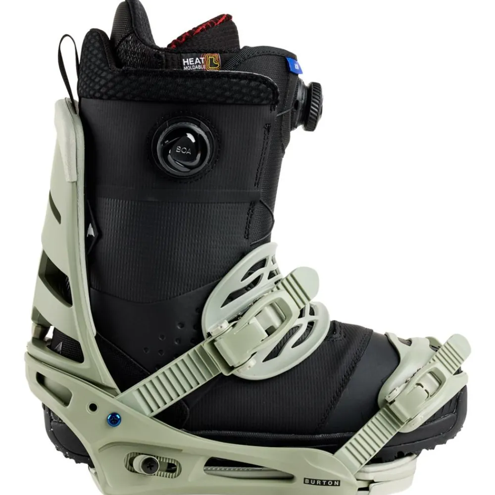 Clearance Fix Snowboard Mission Talc Green Chaussage Classique