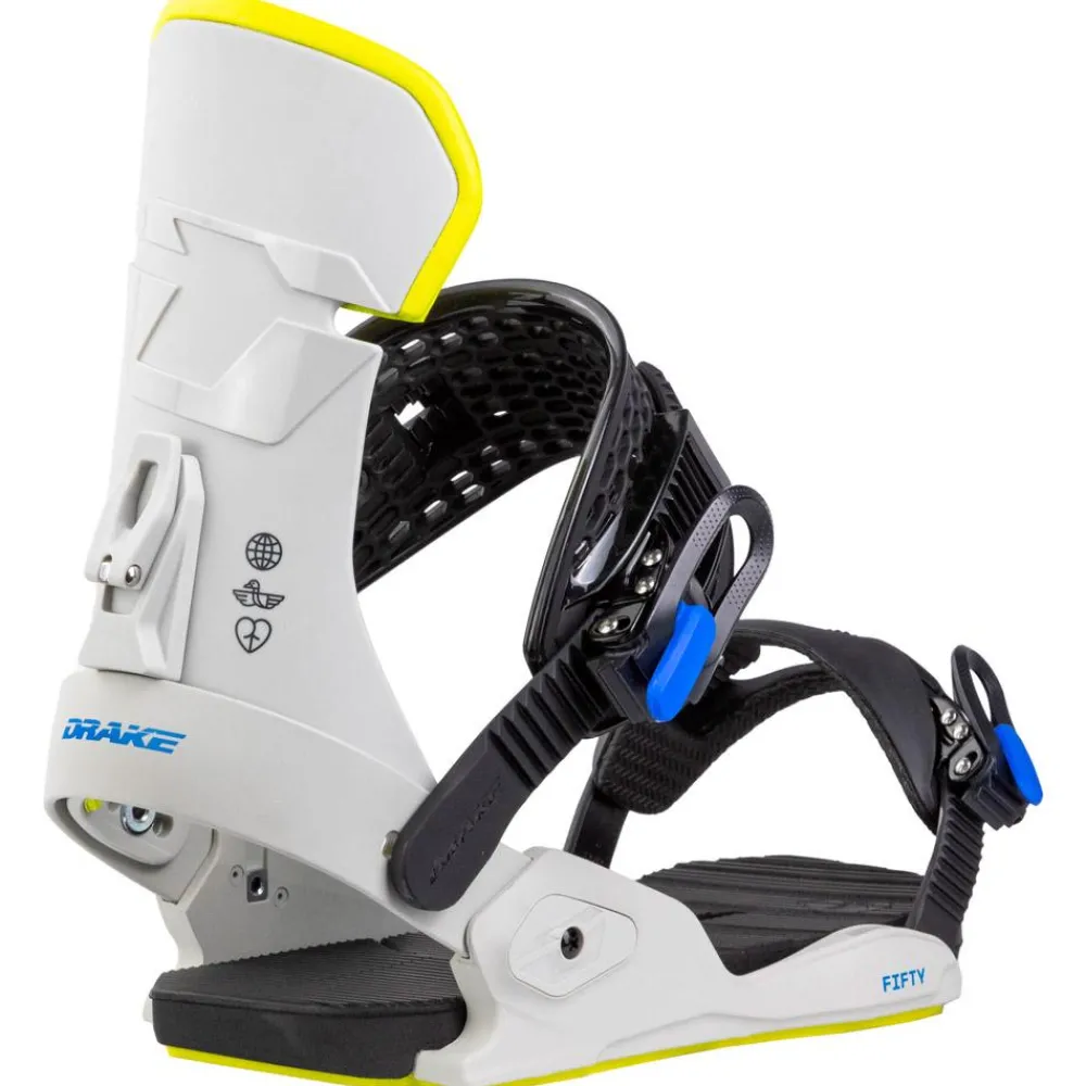 Clearance Fix Snowboard Fifty Grey Lime Chaussage Classique