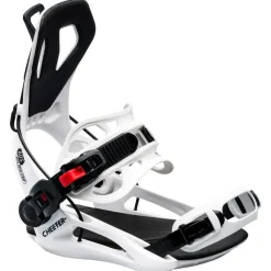 Chaussage Rapide<Gnu Fix Snowboard Cheeter White