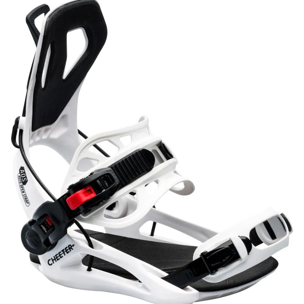 Chaussage Rapide<Gnu Fix Snowboard Cheeter White