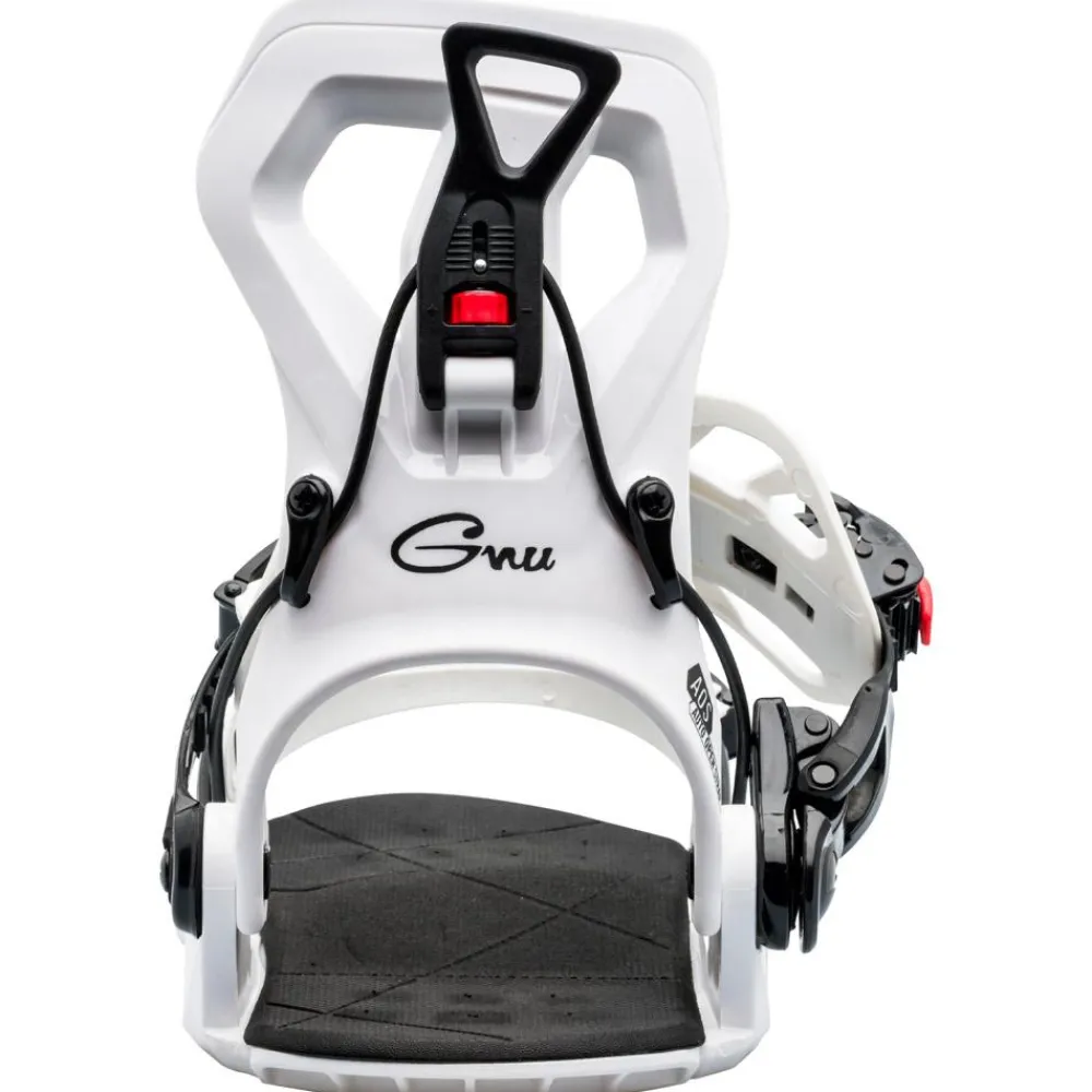 Chaussage Rapide<Gnu Fix Snowboard Cheeter White