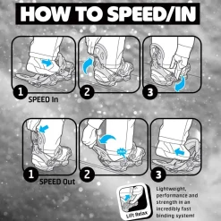 Chaussage Rapide<Gnu Fix Snowboard Cheeter White