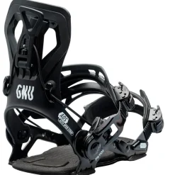 Chaussage Rapide<Gnu Fix Snowboard Psych Black