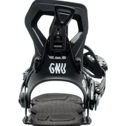 Chaussage Rapide<Gnu Fix Snowboard Psych Black