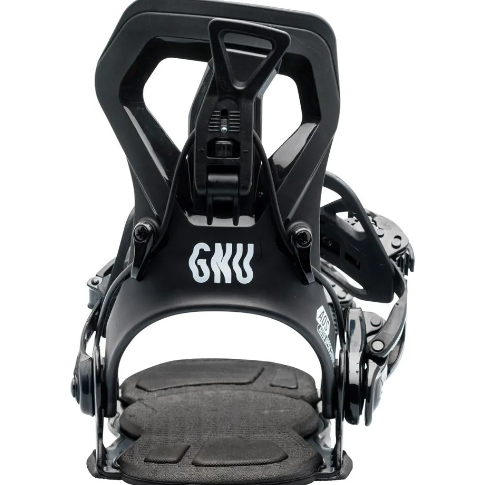 Chaussage Rapide<Gnu Fix Snowboard Psych Black