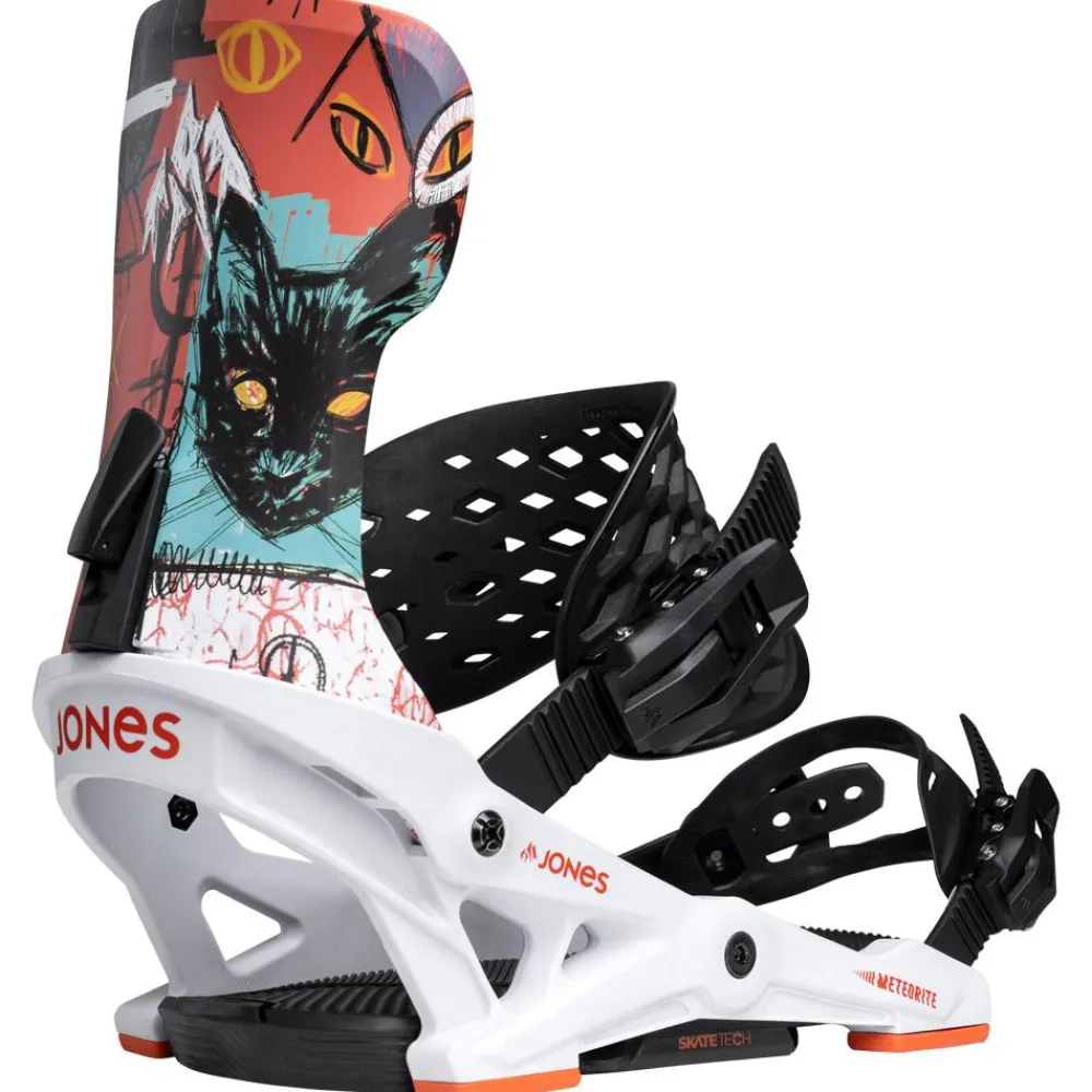 Sale Fix Snowboard Meteorite Rally cat White Chaussage Classique