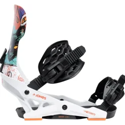 Sale Fix Snowboard Meteorite Rally cat White Chaussage Classique