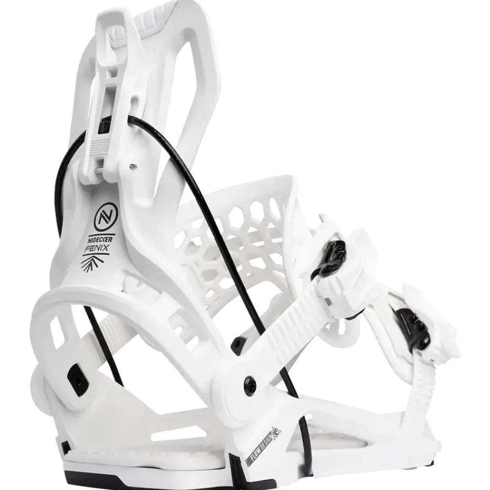 Chaussage Rapide<Nidecker Fix Snowboard Fenix White