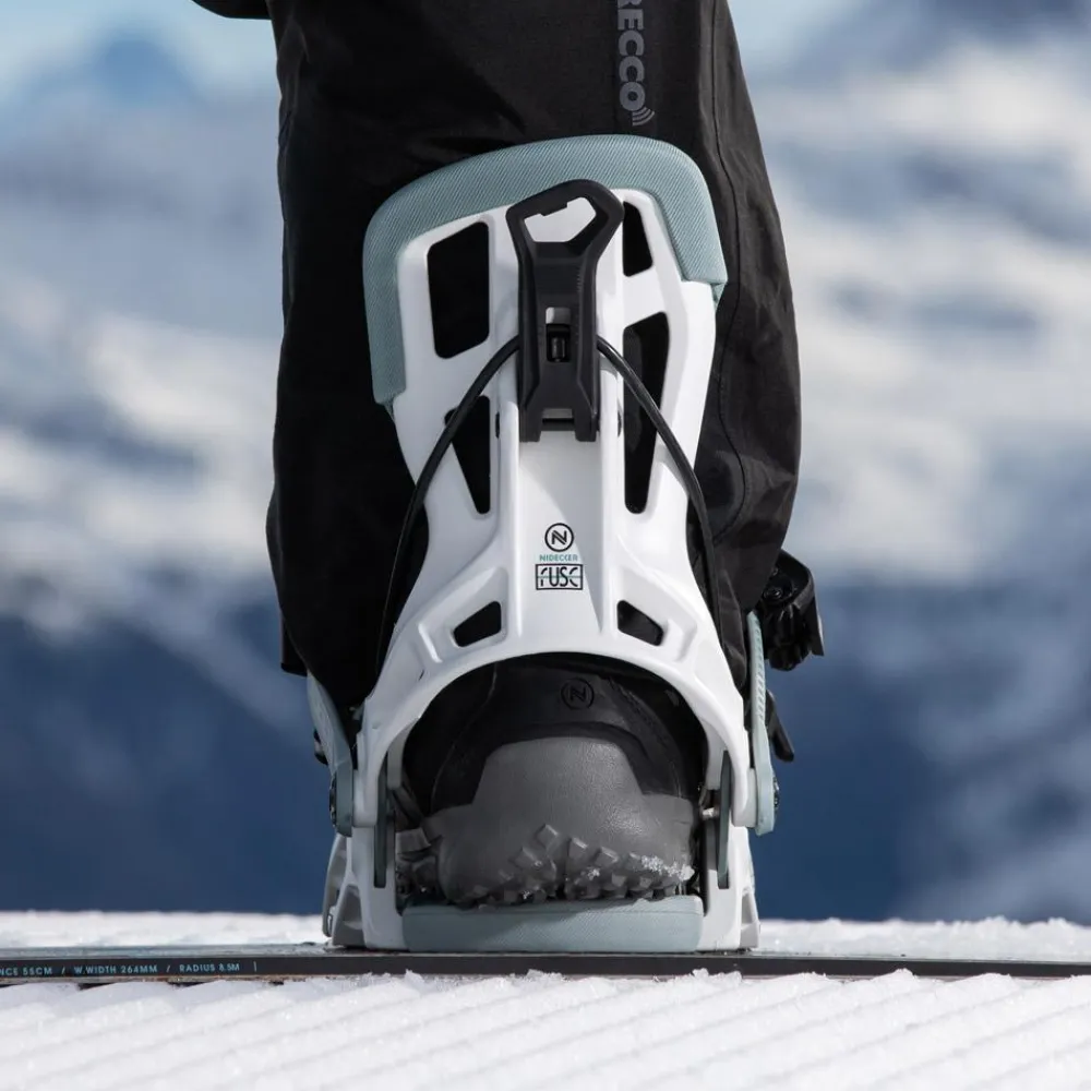 Chaussage Rapide<Nidecker Fix Snowboard Fuse White