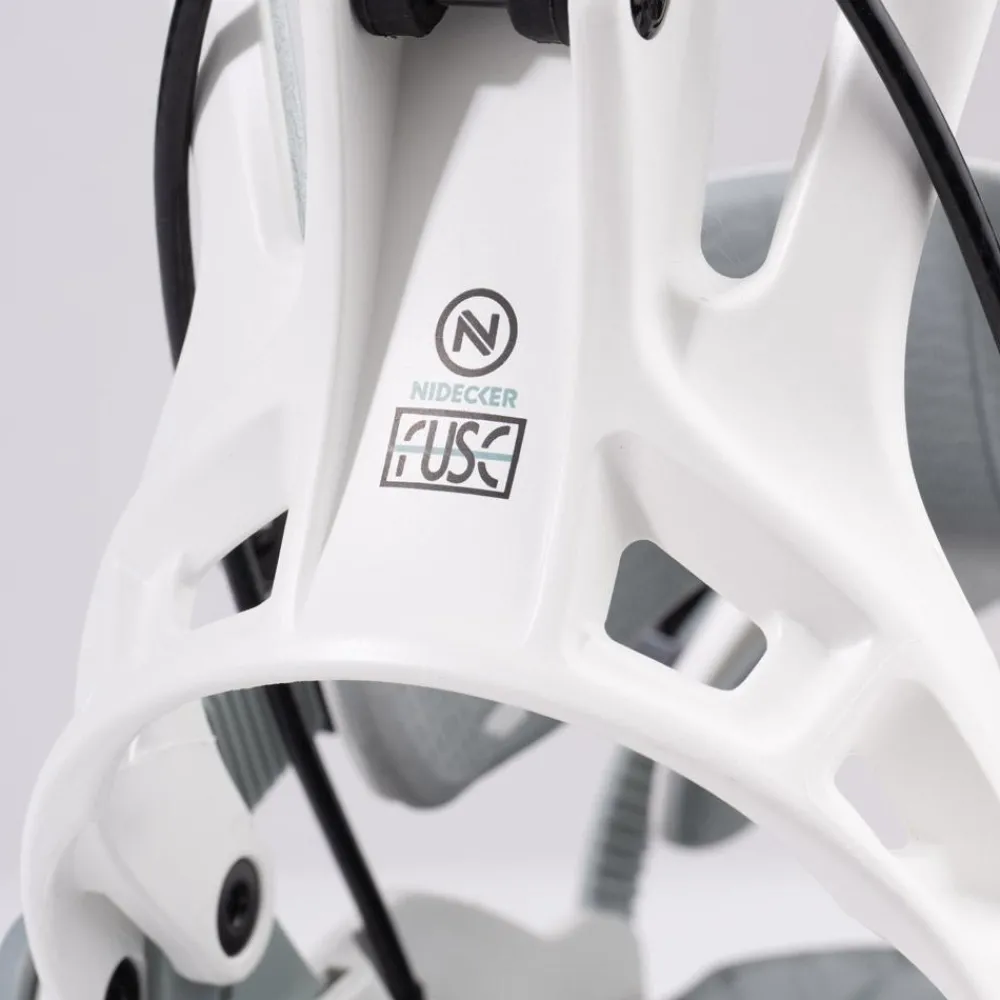 Chaussage Rapide<Nidecker Fix Snowboard Fuse White