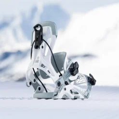 Chaussage Rapide<Nidecker Fix Snowboard Fuse Hybrid White