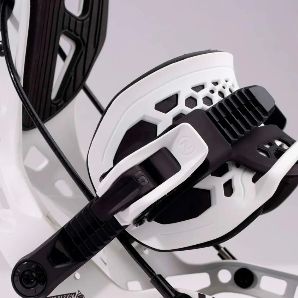 Sale Fix Snowboard NX2 Hybrid White Chaussage Rapide