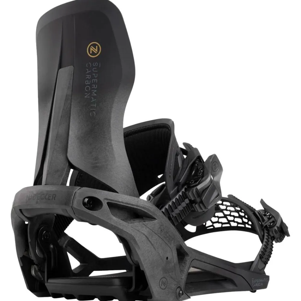 Chaussage Rapide<Nidecker Fix Snowboard Supermatic Carbon Black