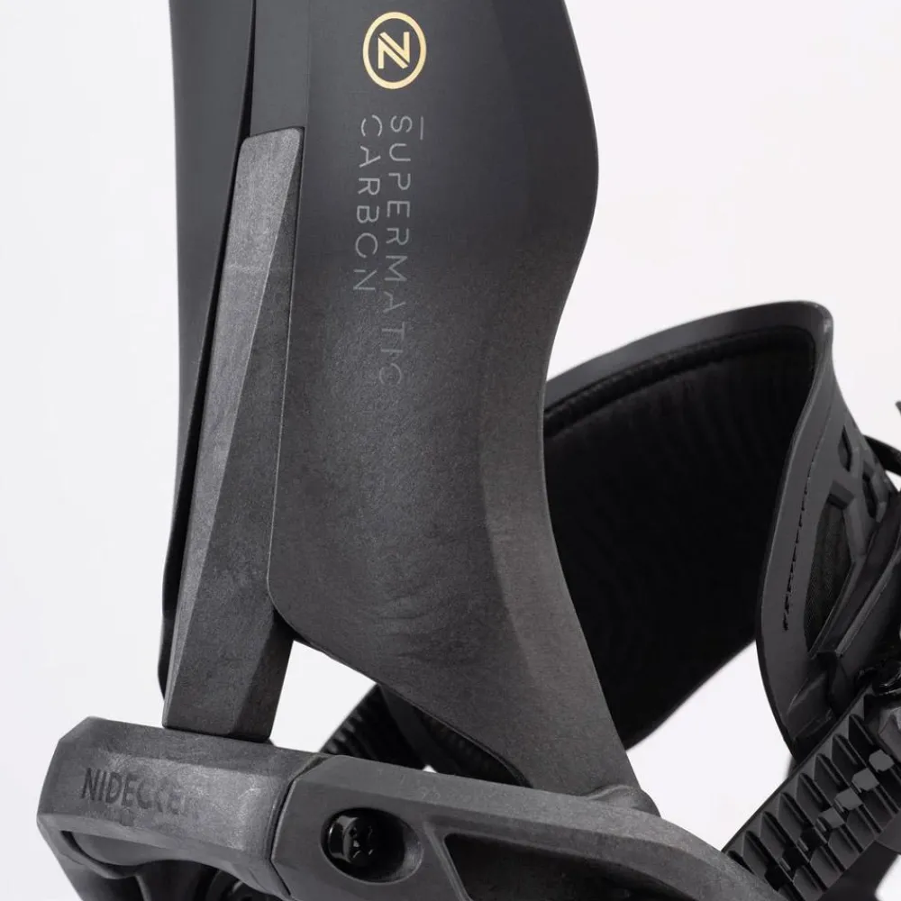 Chaussage Rapide<Nidecker Fix Snowboard Supermatic Carbon Black